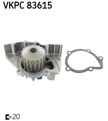 Obrázok Vodné čerpadlo, chladenie motora SKF  VKPC83615